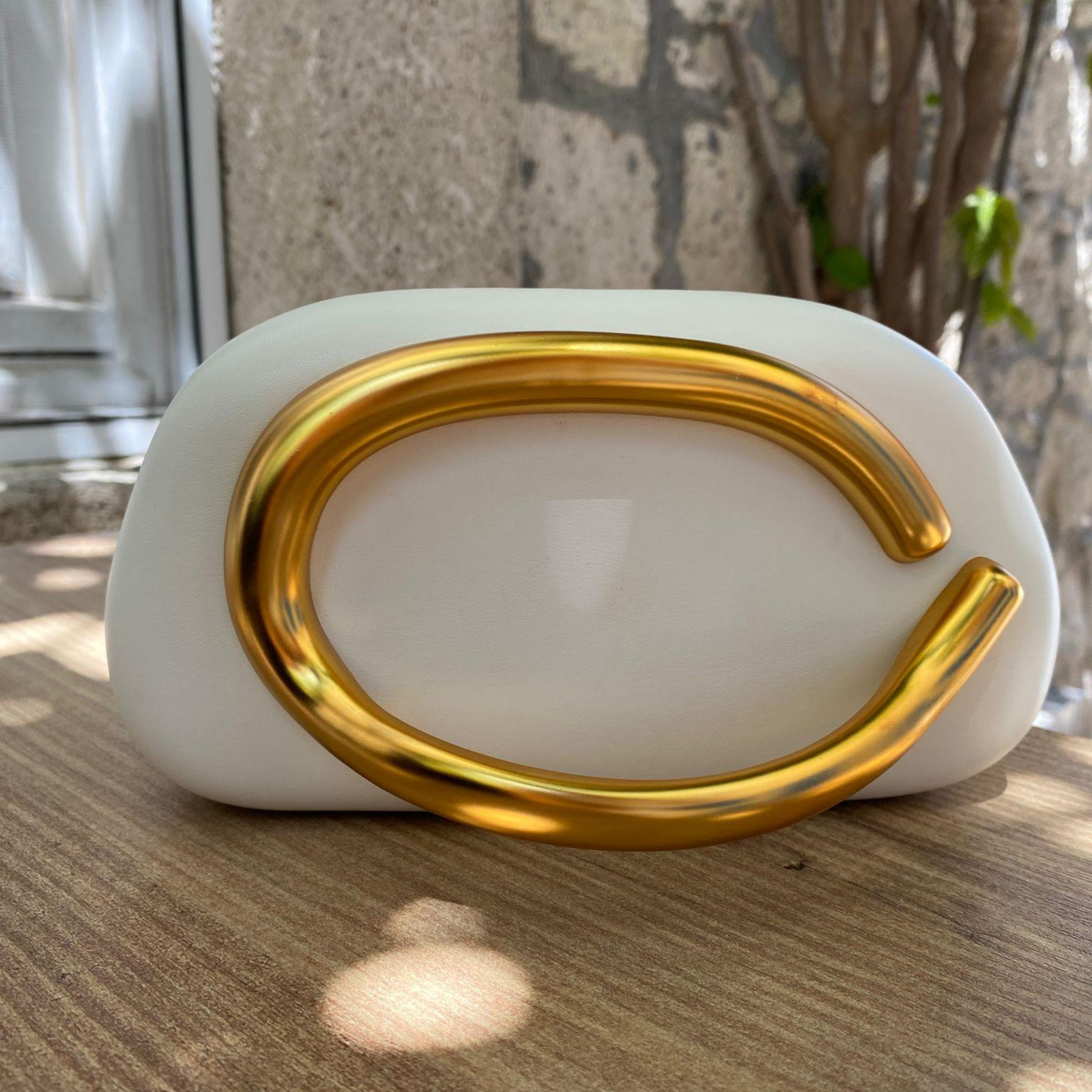The Ivory Halo Clutch