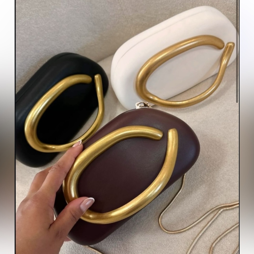 The Ivory Halo Clutch
