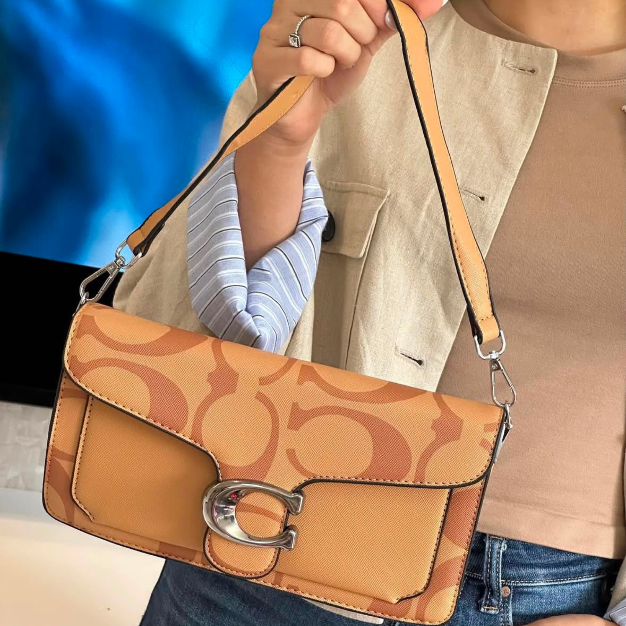 Monogram Crossbody (Coach Bag)