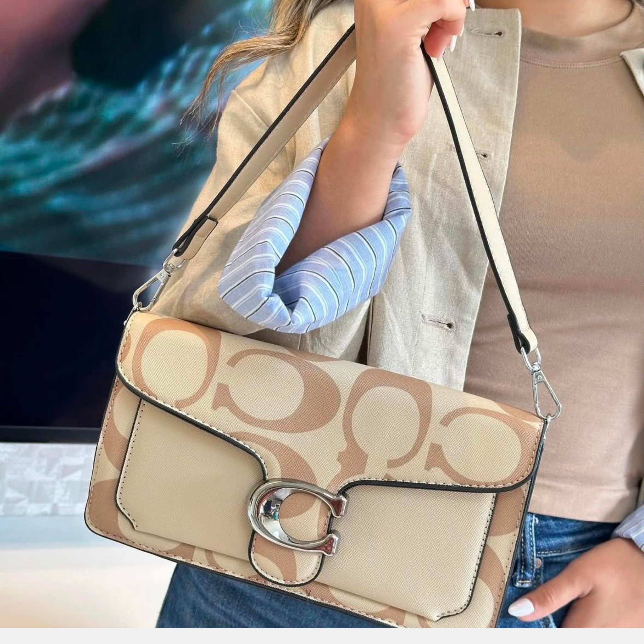 Monogram Crossbody (Coach Bag)